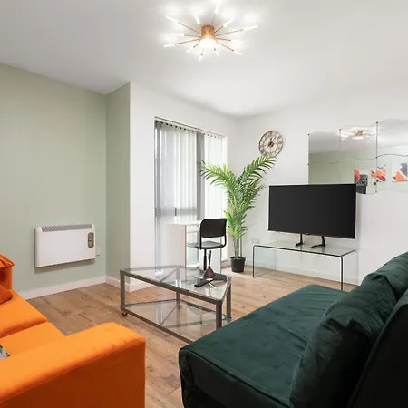 Free Parking - Immaculate 1Bd Flat - Salford Quays Apartment Manchester Exterior photo